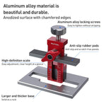 RUITOOL Multifunktionale Schranktür-Montagehilfe mit Basis, Ohne Bohrer, Mit 10mm Bohrer, Mit 6/8/10mm Bohrer