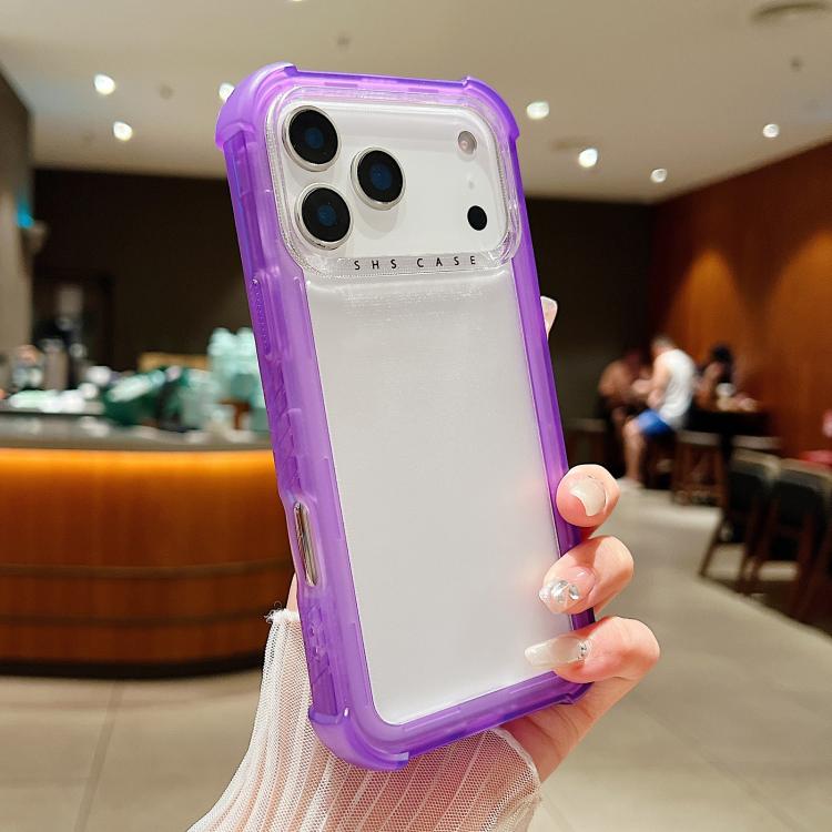 Transparente matte TPU-Hybrid-PC 3-in-1-Handyhülle, für iPhone 17 Pro Max, für iPhone 17 Pro