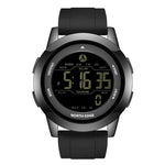 NORTH EDGE APOLLO Outdoor Wasserdichte Multifunktions-Smartwatch für Herren mit Silikonarmband