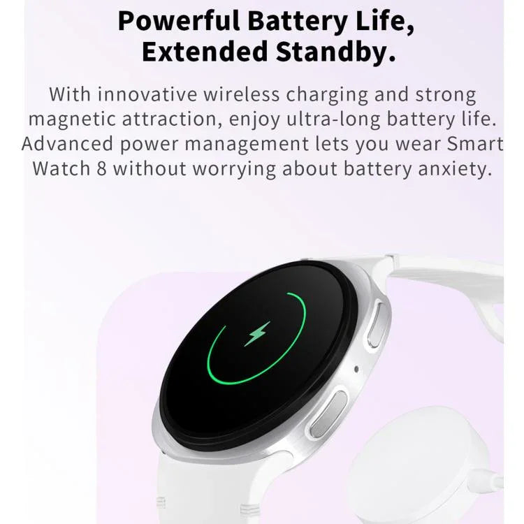 HD8 mini 1,29 Zoll BT5.4 Sport-Smartwatch, unterstützt Bluetooth-Anrufe / Schlafüberwachung / Blutsauerstoffmessung / Herzfrequenzmessung / Blutdruckmessung