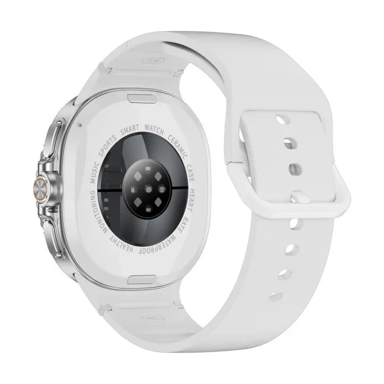 HD8C 1,43 Zoll BT5.4 Smartwatch mit drehbarem Zifferblatt, unterstützt Bluetooth-Anrufe, Schlafüberwachung, Blutsauerstoffmessung, Herzfrequenzmessung und Blutdruckmessung