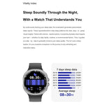 HD8C 1,43 Zoll BT5.4 Smartwatch mit drehbarem Zifferblatt, unterstützt Bluetooth-Anrufe, Schlafüberwachung, Blutsauerstoffmessung, Herzfrequenzmessung und Blutdruckmessung