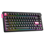 ONIKUMA MT706 Mechanische Tastatur mit 81 Tasten, Hot-Swap-fähig, Triple-Mode, MT706