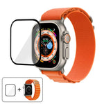 Nylon-Uhrenarmband mit Schnallenverschluss und 3D-gebogener Folie, für Apple Watch Ultra 2 / 1 49 mm