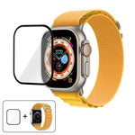 Nylon-Uhrenarmband mit Schnallenverschluss und 3D-gebogener Folie, für Apple Watch Ultra 2 / 1 49 mm