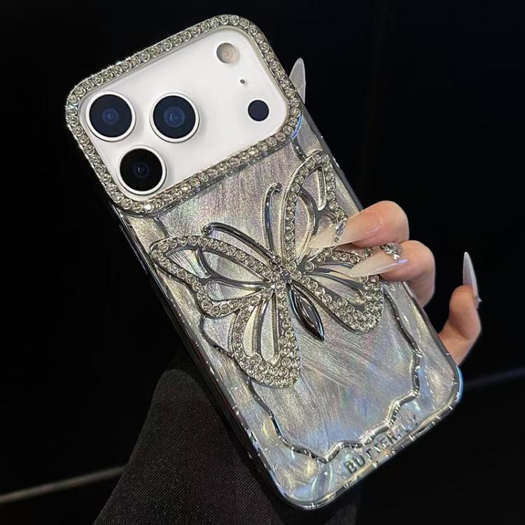 Schmetterling Galvanik TPU Handyhülle mit Epoxidkarton, Für iPhone 17 Pro Max, Für iPhone 17 Pro, Für iPhone 17, Für iPhone 16 Pro Max, Für iPhone 16 Pro, Für iPhone 16 Plus, Für iPhone 16, Für iPhone 15 Pro Max, Für iPhone 15 Pro