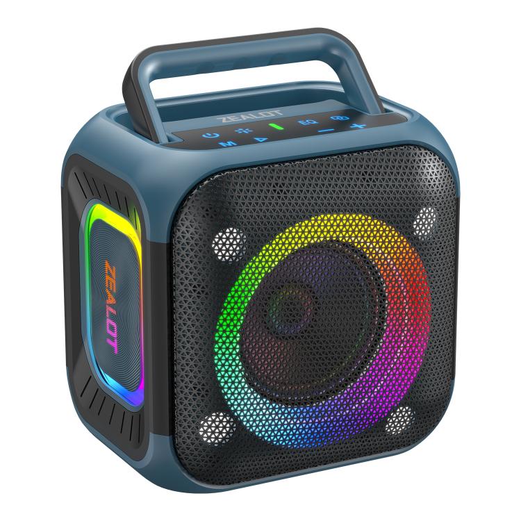 Zealot PT01 30W Tragbarer Outdoor IPX6 RGB Stereo Bluetooth Lautsprecher, PT01