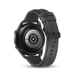 Ersatzarmband aus flachem Leder, für Samsung Galaxy Watch 3 (41 mm) und Samsung Galaxy Watch 3 (45 mm)