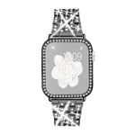 xDfind Bling Diamond Jewelry Metal Watch Band with Case, For Apple Watch Series 10 46mm, For Apple Watch Series 10 42mm, For Apple Watch Series 40mm, For Apple Watch Ultra 2 / 1 49mm, For Apple Watch Series 41mm