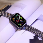 xDfind Bling Diamond Jewelry Metal Watch Band with Case, For Apple Watch Series 10 46mm, For Apple Watch Series 10 42mm, For Apple Watch Series 40mm, For Apple Watch Ultra 2 / 1 49mm, For Apple Watch Series 41mm