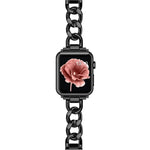 xDfind Doppelkreis-Metallarmband, für Apple Watch 42 / 44 / 45 / 46 / 49 mm, für Apple Watch 38 / 40 / 41 / S10 42 mm