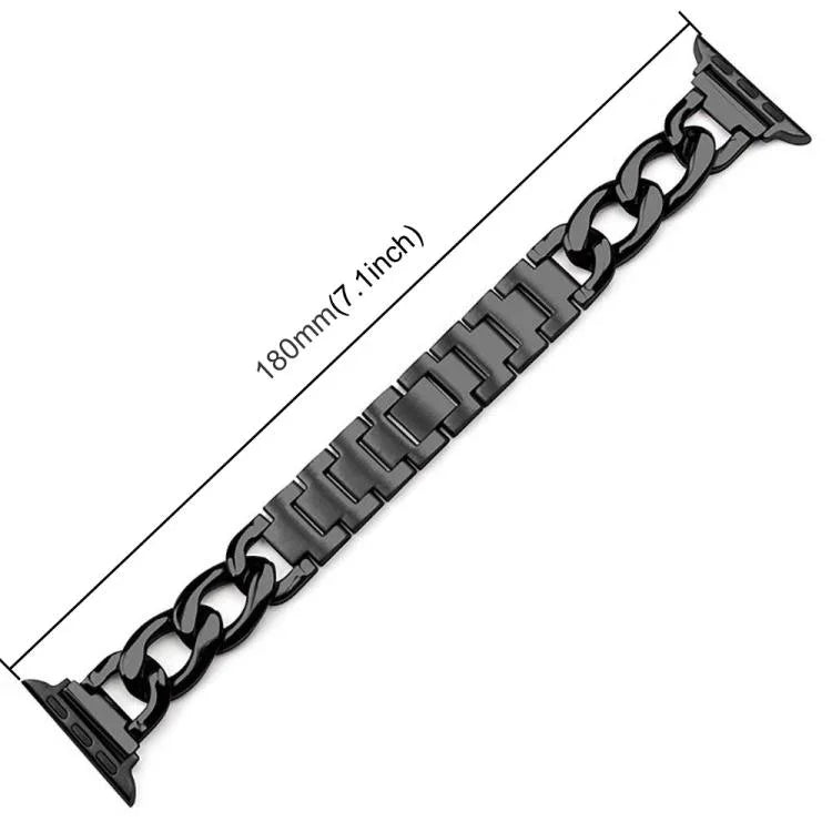 xDfind Doppelkreis-Metallarmband, für Apple Watch 42 / 44 / 45 / 46 / 49 mm, für Apple Watch 38 / 40 / 41 / S10 42 mm