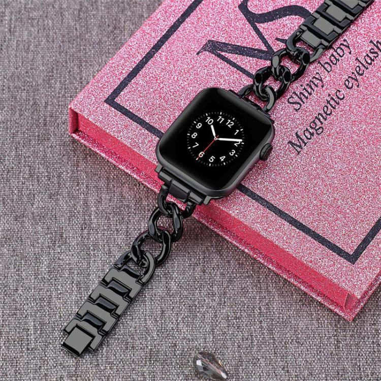 xDfind Doppelkreis-Metallarmband, für Apple Watch 42 / 44 / 45 / 46 / 49 mm, für Apple Watch 38 / 40 / 41 / S10 42 mm