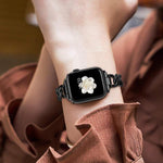 xDfind Doppelkreis-Metallarmband, für Apple Watch 42 / 44 / 45 / 46 / 49 mm, für Apple Watch 38 / 40 / 41 / S10 42 mm