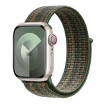 Einfaches Nylon-Armband mit 3D-gebogener Folie, für Apple Watch Series 40 mm, Apple Watch Ultra 2/1 49 mm und Apple Watch Series 45 mm