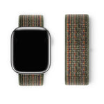 Einfaches Nylon-Armband mit 3D-gebogener Folie, für Apple Watch Series 40 mm, Apple Watch Ultra 2/1 49 mm und Apple Watch Series 45 mm