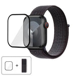 Einfaches Nylon-Armband mit 3D-gebogener Folie, für Apple Watch Series 40 mm, Apple Watch Ultra 2/1 49 mm und Apple Watch Series 45 mm