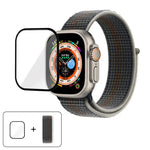 Einfaches Nylon-Armband mit 3D-gebogener Folie, für Apple Watch Series 40 mm, Apple Watch Ultra 2/1 49 mm und Apple Watch Series 45 mm