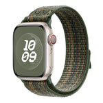 Nylon-Armband mit 3D-gebogener Folie, passend für Apple Watch Series 40 mm, Apple Watch Ultra 2/1 49 mm und Apple Watch Series 45 mm.