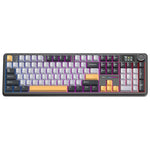 AULA F108 Pro Mechanische Gaming-Tastatur mit 108 Tasten, Kabel/2.4G/Bluetooth, drei Modi, anpassbare RGB-Beleuchtung