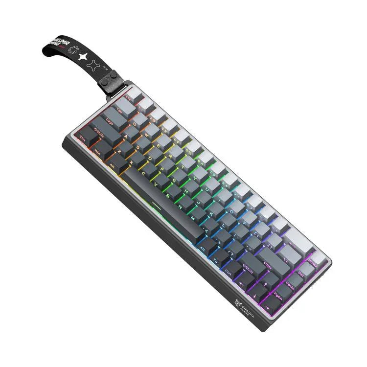 ONIKUMA G69 68 Tasten RGB-Beleuchtung Kabelgebundene Magnetachse Tastatur