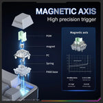 ONIKUMA G69 68 Tasten RGB-Beleuchtung Kabelgebundene Magnetachse Tastatur