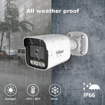 SriHome NVS005-POE065 3MP HD 4-Kanal PoE Kamera Netzwerk-Videorekorder-Kit, 3MP 4-Kanal