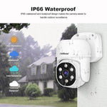 SriHome NVS005-POE030 3MP HD 4-Kanal PoE Kamera Netzwerk-Videorekorder-Kit, 3MP 4-Kanal