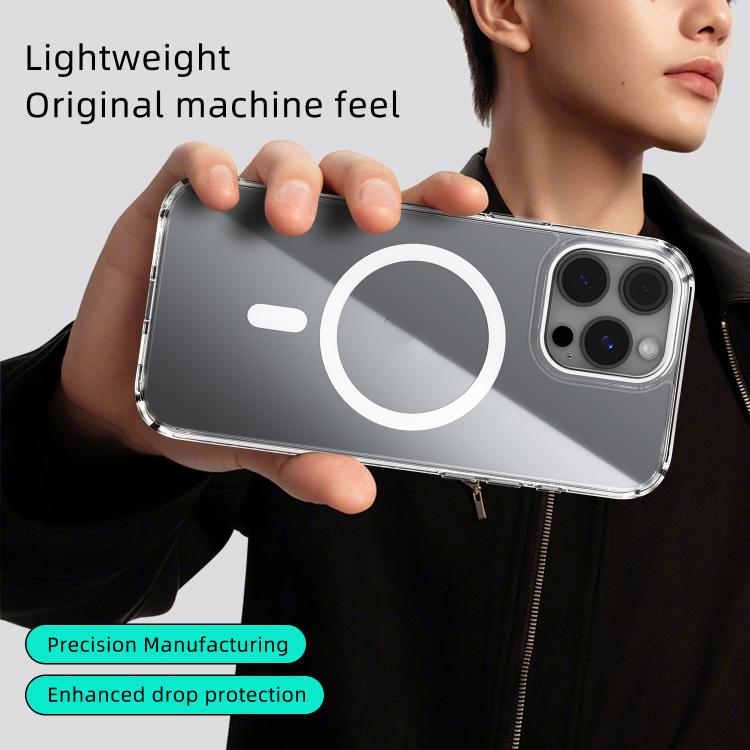 ABEEL MagSafe Magnetischer Farb-Ring Kratzfeste transparente Handyhülle, Für iPhone 13 Pro Max, Für iPhone 13 Pro, Für iPhone 13