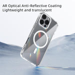 ABEEL MagSafe Magnetischer Farb-Ring Kratzfeste transparente Handyhülle, Für iPhone 13 Pro Max, Für iPhone 13 Pro, Für iPhone 13