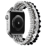 xDfind Arrow Kristallperlen-Metallarmband, für Apple Watch 42 / 44 / 45 / 46 / 49 mm, für Apple Watch 38 / 40 / 41 / S10 42 mm