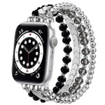 xDfind Arrow Kristallperlen-Metallarmband, für Apple Watch 42 / 44 / 45 / 46 / 49 mm, für Apple Watch 38 / 40 / 41 / S10 42 mm