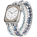 xDfind Arrow Kristallperlen-Metallarmband, für Apple Watch 42 / 44 / 45 / 46 / 49 mm, für Apple Watch 38 / 40 / 41 / S10 42 mm
