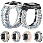 xDfind Arrow Kristallperlen-Metallarmband, für Apple Watch 42 / 44 / 45 / 46 / 49 mm, für Apple Watch 38 / 40 / 41 / S10 42 mm