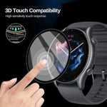 Silikon-Uhrenarmband mit Schmetterlingsverschluss und 3D-gebogener Folie, für Google Pixel Watch 3 (45 mm), Google Pixel Watch 3 (41 mm), Google Pixel Watch 2 und Google Pixel Watch