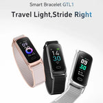 GTL1 Fitness-Tracker mit 0,96-Zoll-TFT-Bildschirm, Smart-Armband mit Unterstützung für Herzfrequenzmessung