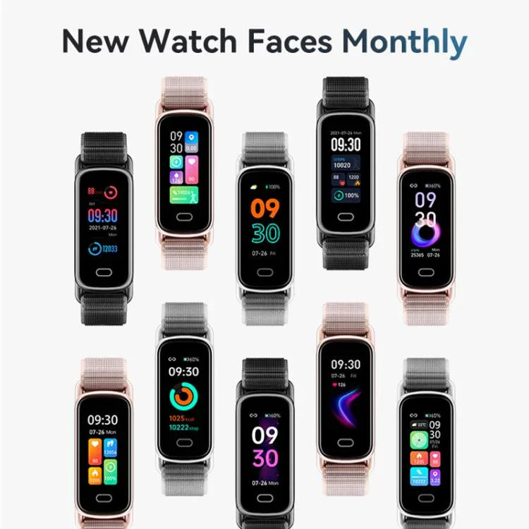 GTL1 Fitness-Tracker mit 0,96-Zoll-TFT-Bildschirm, Smart-Armband mit Unterstützung für Herzfrequenzmessung