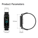 GTL1 Fitness-Tracker mit 0,96-Zoll-TFT-Bildschirm, Smart-Armband mit Unterstützung für Herzfrequenzmessung
