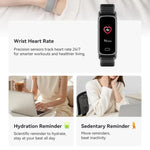 GTL1 Fitness-Tracker mit 0,96-Zoll-TFT-Bildschirm, Smart-Armband mit Unterstützung für Herzfrequenzmessung