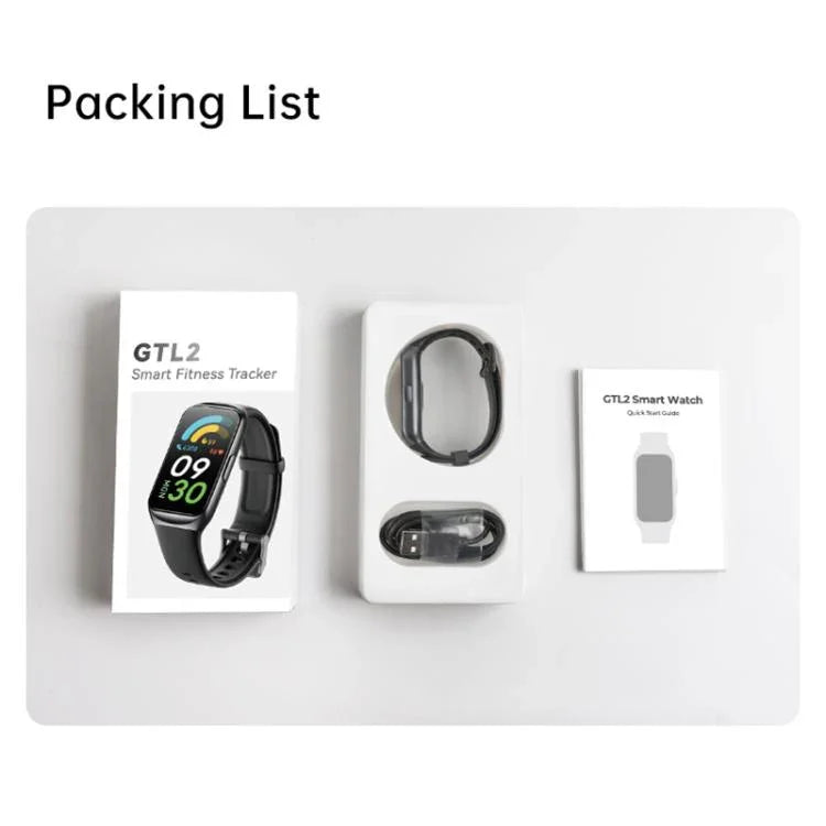 GTL2 Fitness-Tracker mit 1,47-Zoll-TFT-Bildschirm, Smart-Armband mit Unterstützung für Herzfrequenzmessung