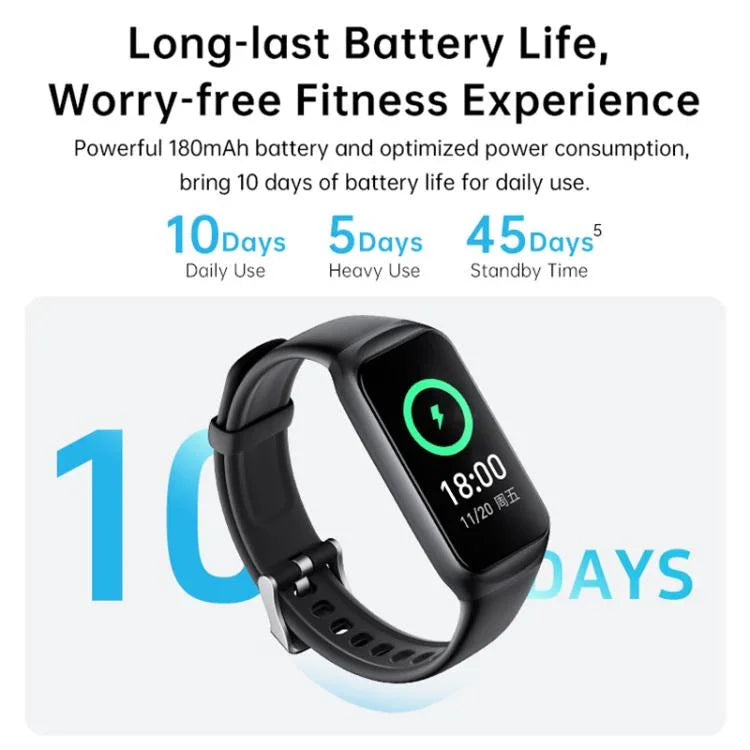 GTL2 Fitness-Tracker mit 1,47-Zoll-TFT-Bildschirm, Smart-Armband mit Unterstützung für Herzfrequenzmessung