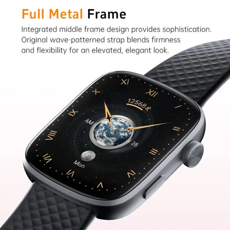 GTS8 Fitness-Tracker-Smartwatch mit 1,95 Zoll AMOLED-Bildschirm und Unterstützung für Herzfrequenzmessung