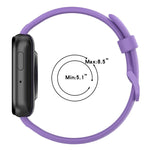 xDfind Pure Color Silicone Watch Band, For OPPO Watch 3