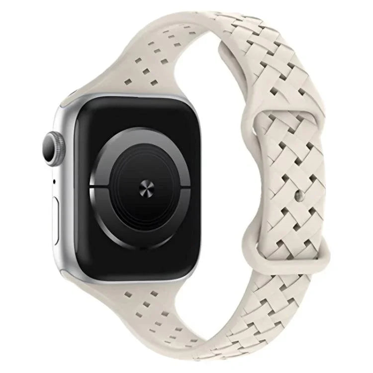 xDfind Silikon-Armband mit Schmetterlingsverschluss, passend für Apple Watch 42 / 44 / 45 / 46 / 49 mm, Apple Watch 38 / 40 / 41 / S10 42 mm