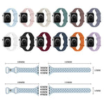 xDfind Silikon-Armband mit Schmetterlingsverschluss, passend für Apple Watch 42 / 44 / 45 / 46 / 49 mm, Apple Watch 38 / 40 / 41 / S10 42 mm