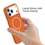 Mutural Karen Series Flüssigsilikon MagSafe Handyhülle, Für iPhone 17 Pro Max, Für iPhone 17 Pro