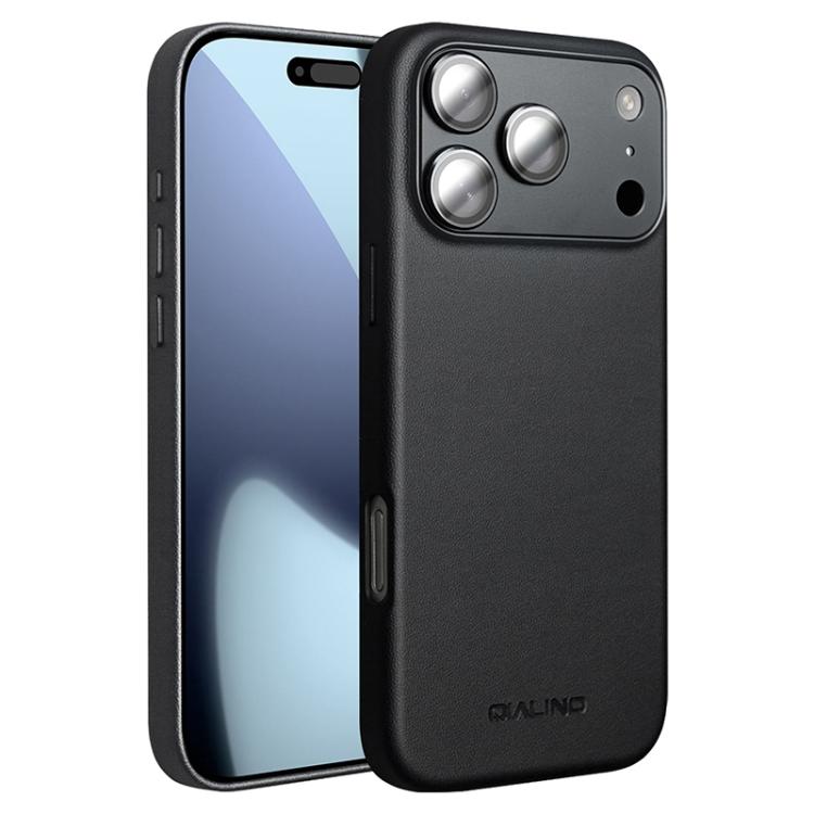 QIALINO Technologie Leder MagSafe-Handyhülle, Für iPhone 17 Pro Max, Für iPhone 17 Pro, Für iPhone 17, Für iPhone Air