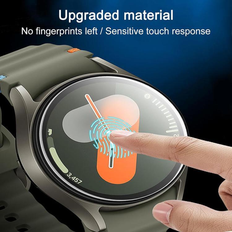 Marine Loop Nylon Watch Band with 3D Curved Film, For Samsung Galaxy Watch Ultra 2025, For Samsung Galaxy Watch Ultra 47mm