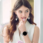 Magnetisches Milanaise-Armband aus Edelstahl mit 3D-gebogener Folie, passend für Samsung Galaxy Watch4 Classic 46 mm, Samsung Galaxy Watch4 Classic 42 mm, Samsung Galaxy Watch5 Active 40 mm, Samsung Galaxy Watch5 Active 44 mm ...