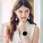 Mailänder magnetisches Edelstahl-Uhrenarmband mit 3D-gebogener Folie, Für Samsung Galaxy Watch6 Classic 43mm, Für Samsung Galaxy Watch5 44mm, Für Samsung Galaxy Watch5 Pro 45mm, Für Samsung Galaxy Watch5 40mm, Für Samsung Galaxy Watch4 44mm